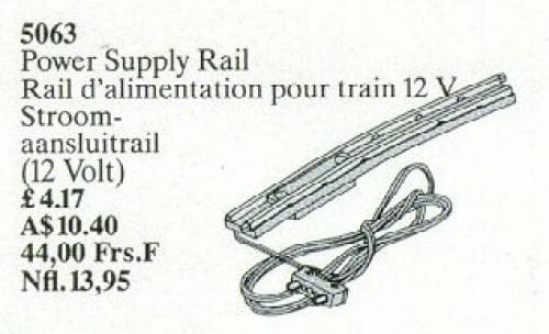 LEGO sættet Power Supply Rail