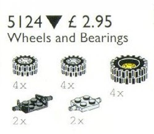 LEGO sættet Wheels and Bearings