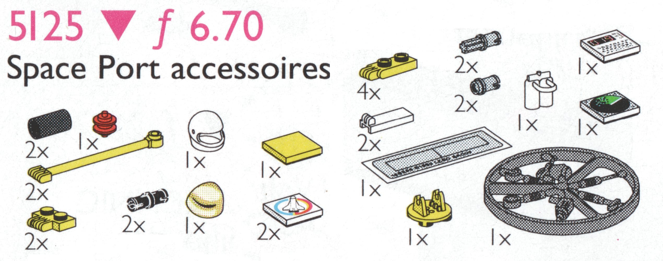 LEGO sættet Spaceport Accessories
