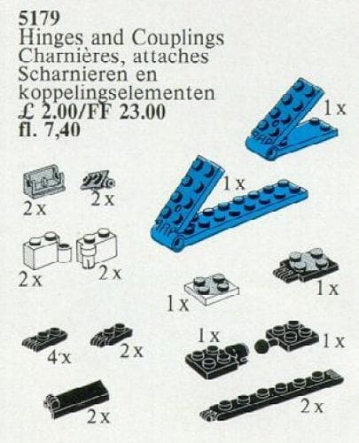 LEGO sættet Hinges and Couplings
