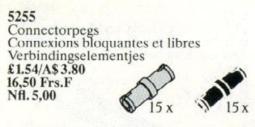 LEGO sættet Connector Pegs / Connectorpegs