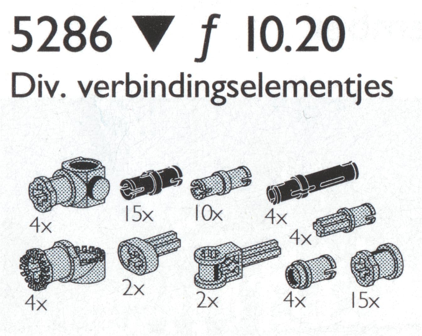 LEGO sættet Toggle Joints & Connectors