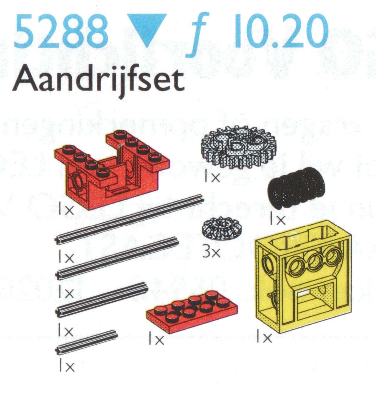 LEGO sættet Worm Gear Boxes