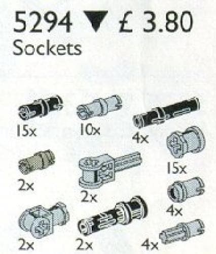 LEGO sættet Toggle Joints & Connectors / Pegs, Bushings, & Couplers