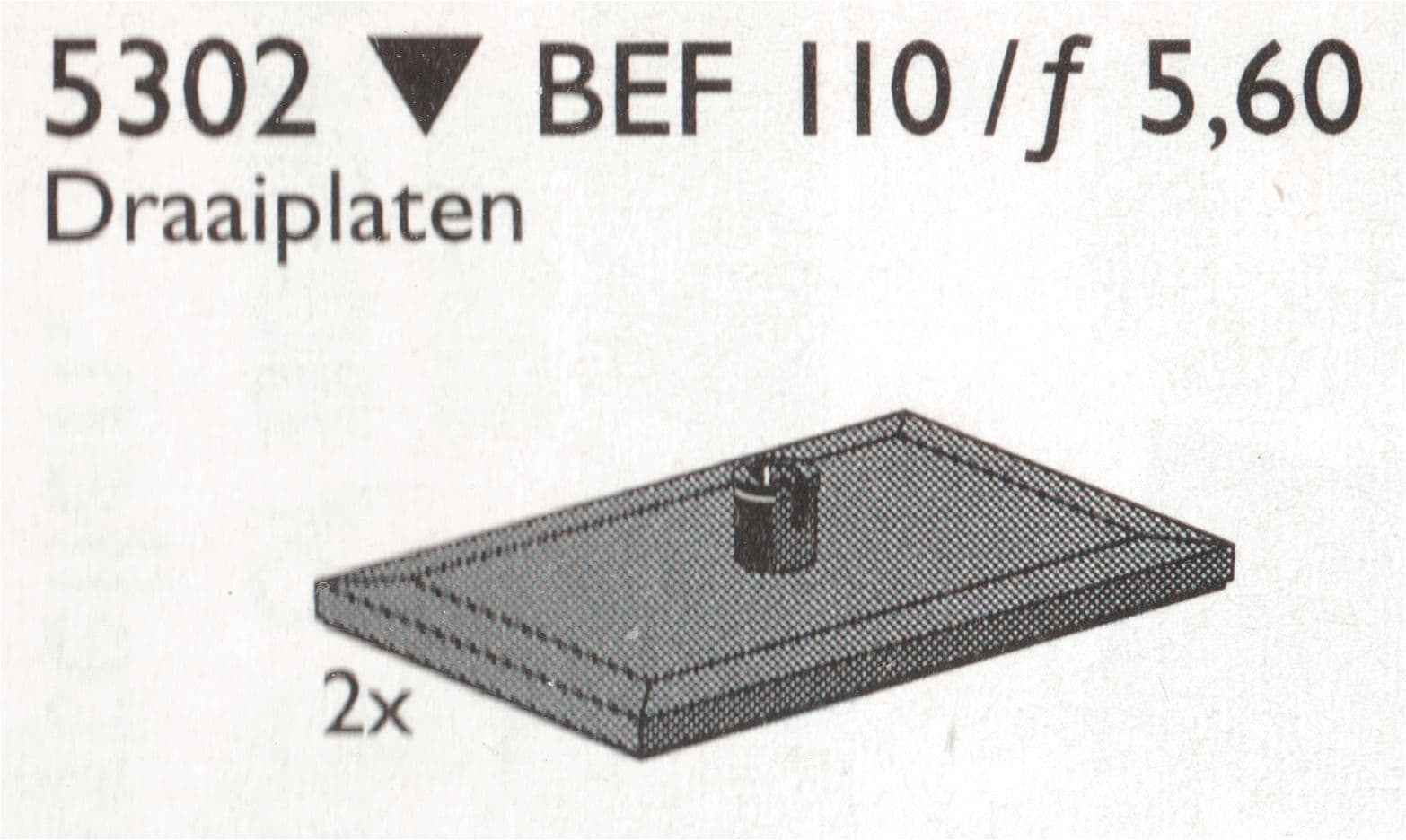 LEGO sættet Bogieplates, Black