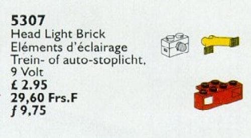 LEGO sættet Head Light Brick