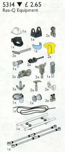 LEGO sættet RES-Q Equipment (Tools)