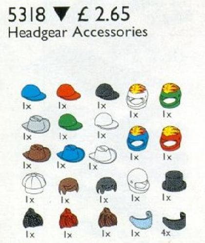LEGO sættet Head Wear