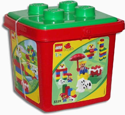 LEGO sættet Small Bucket with Dog