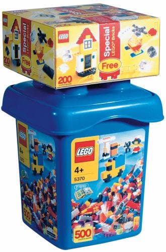 LEGO sættet Large Make and Create Bucket with Special LEGO Bonus Bricks (Bucket and its contents only)