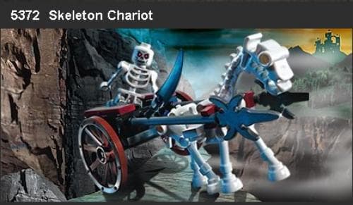 LEGO sættet Skeleton Chariot