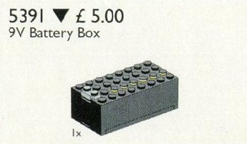 LEGO sættet 9V Battery Box
