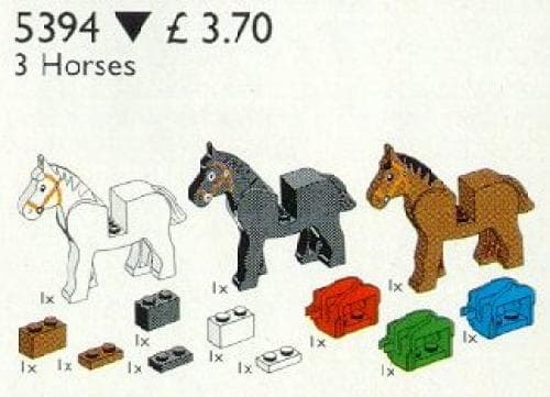 LEGO sættet Horses and Saddles