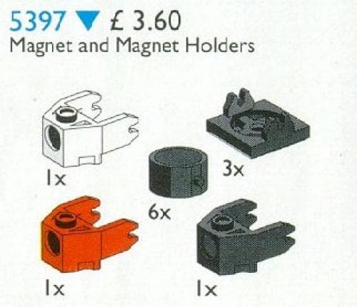 LEGO sættet Magnets and Magnet Holders