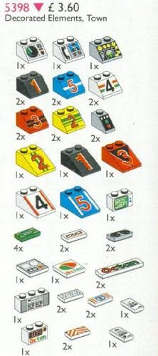 LEGO sættet Decorated Elements