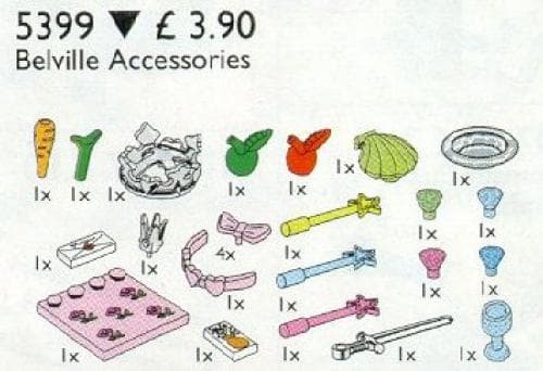 LEGO sættet Belville Fairy Tale Accessories