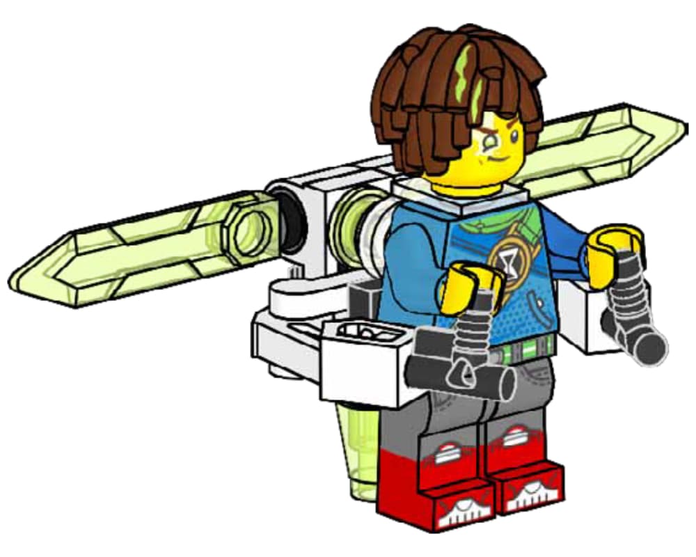LEGO sættet Mateo with Jet Pack