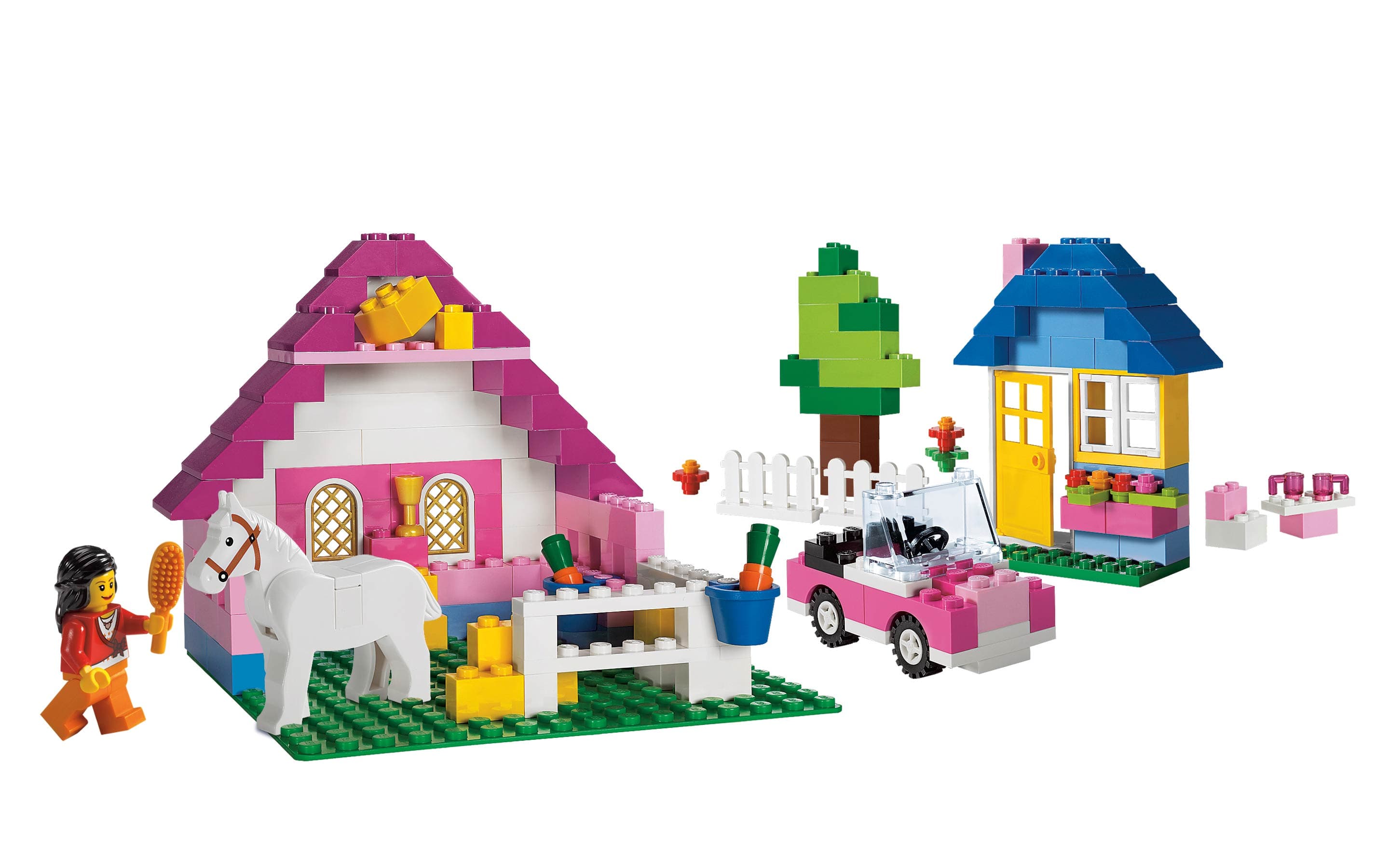 LEGO sættet Large Pink Brick Box