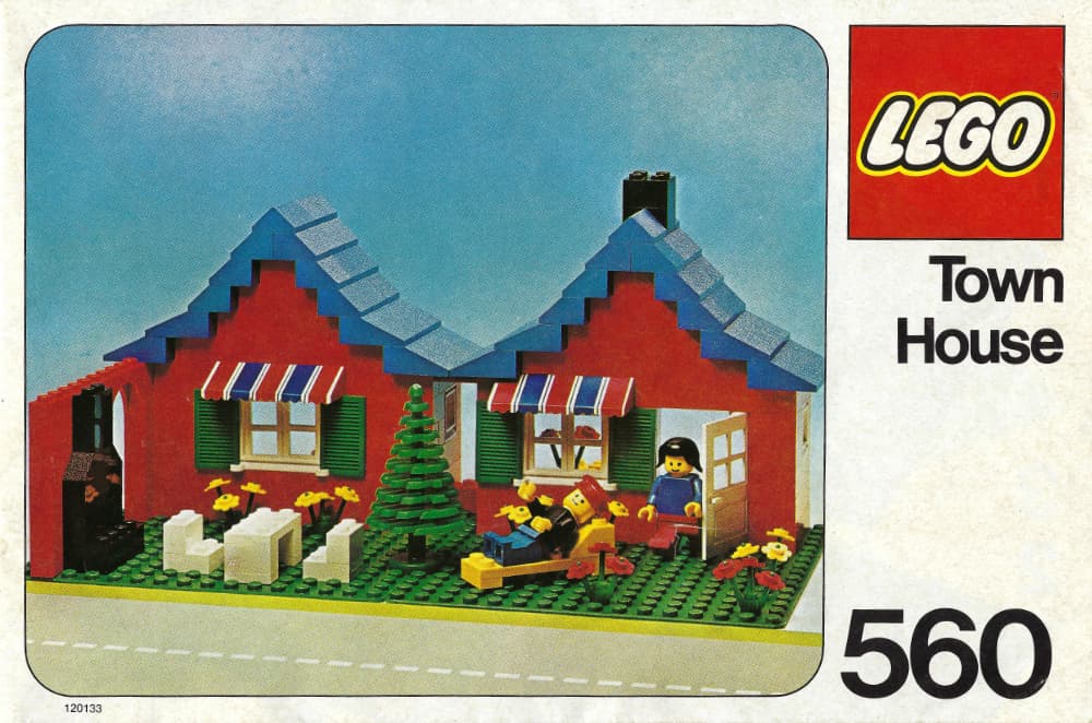 LEGO sættet Town House with Garden