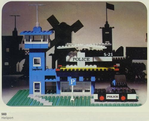 LEGO sættet Heliport