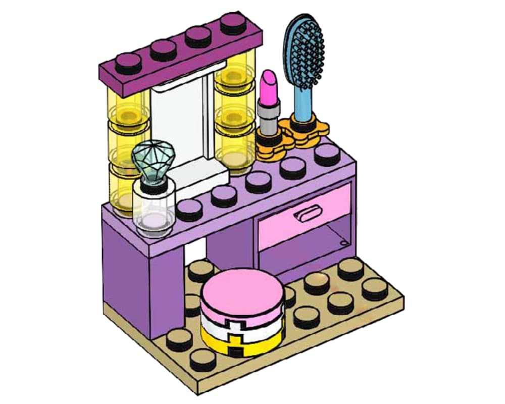 LEGO sættet Dressing Table