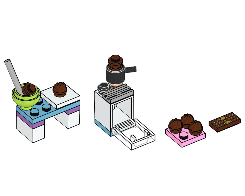 LEGO sættet Cute Kitchen