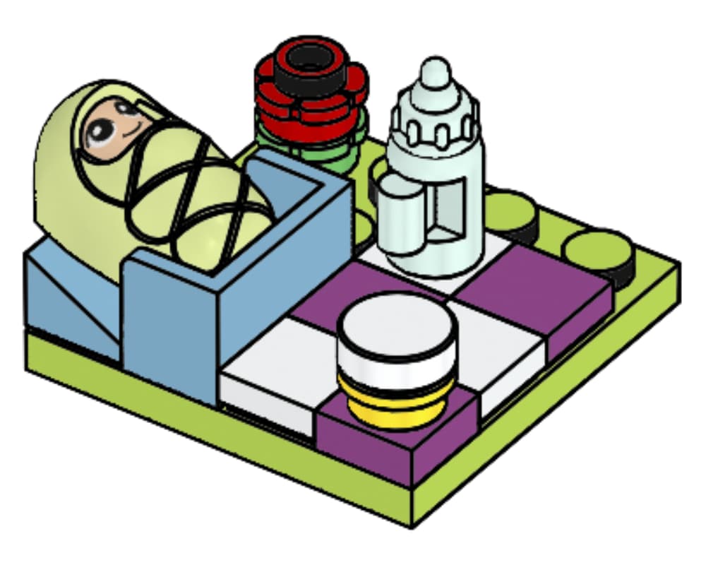 LEGO sættet Baby's Picnic