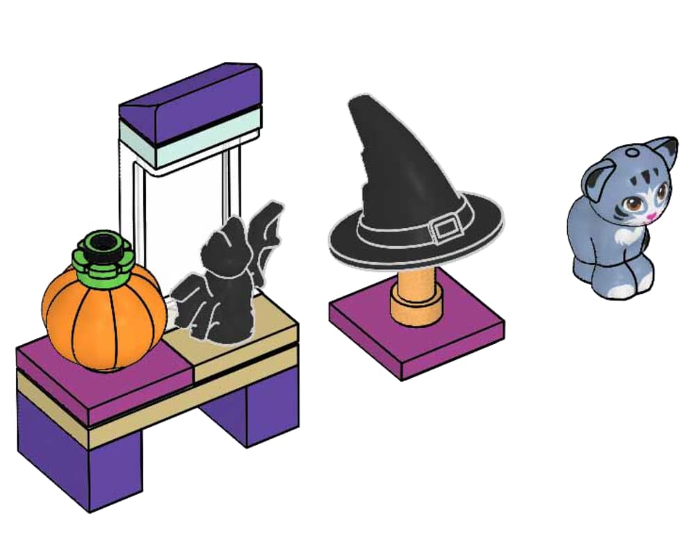 LEGO sættet Halloween Shop