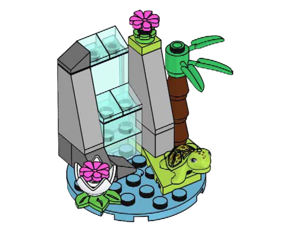 LEGO sættet Turtle's Paradise