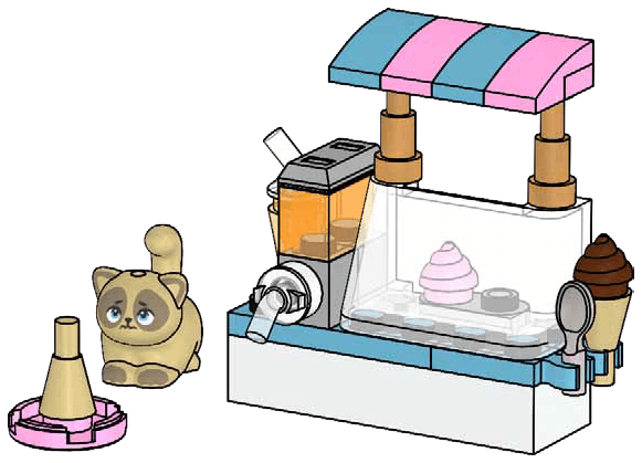 LEGO sættet Ice Cream Shop