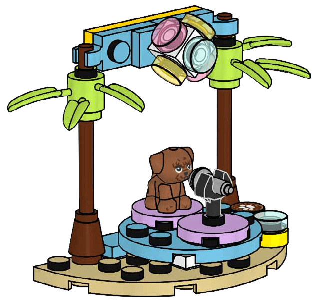 LEGO sættet Puppy's Stage