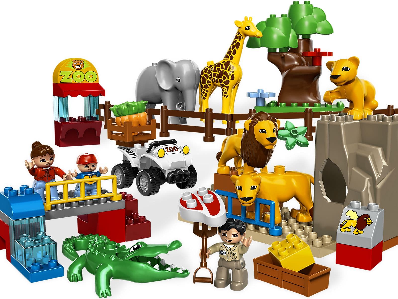 LEGO sættet Feeding Zoo
