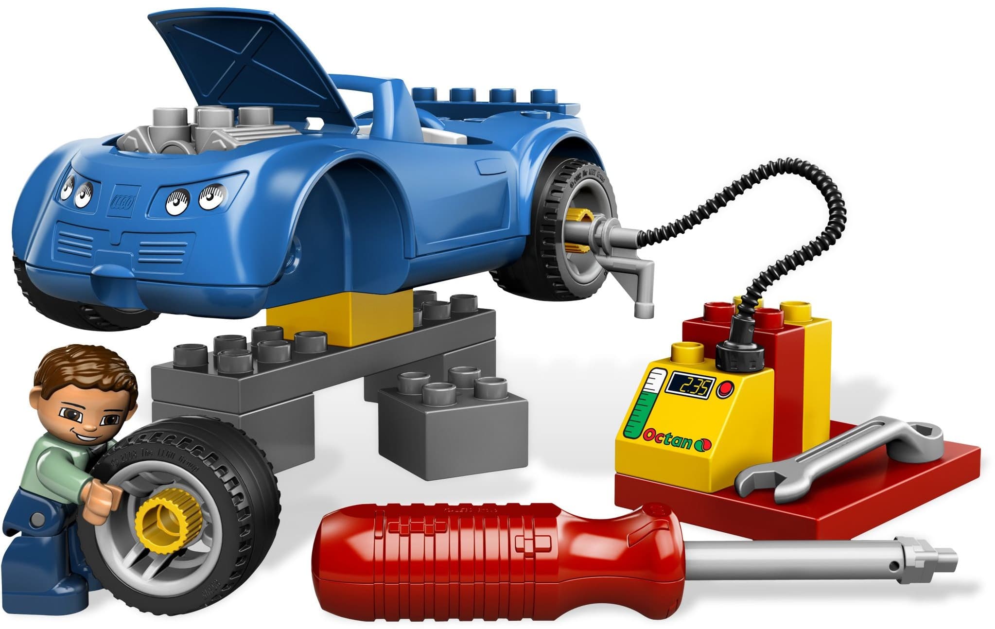 LEGO sættet Petrol Station (Gas Station)