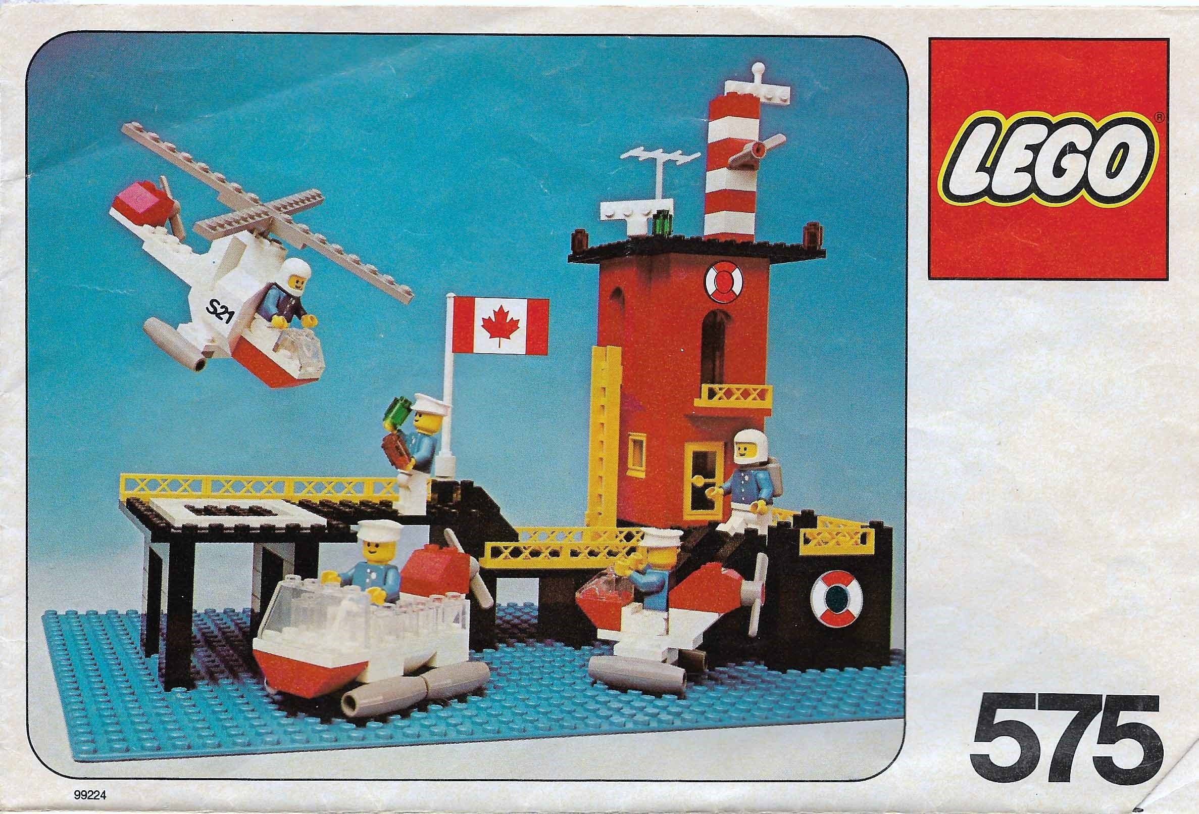 LEGO sættet Coast Guard Station (Canadian Edition)