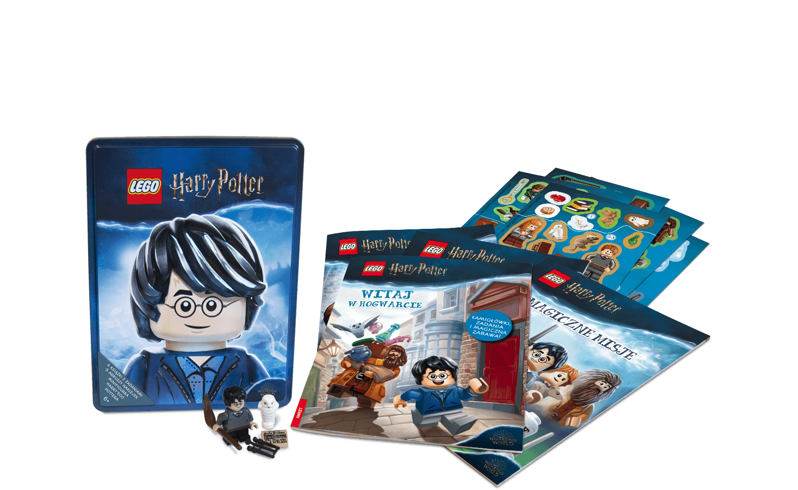 LEGO sættet Harry Potter Tin: Book Collection with Minifigure