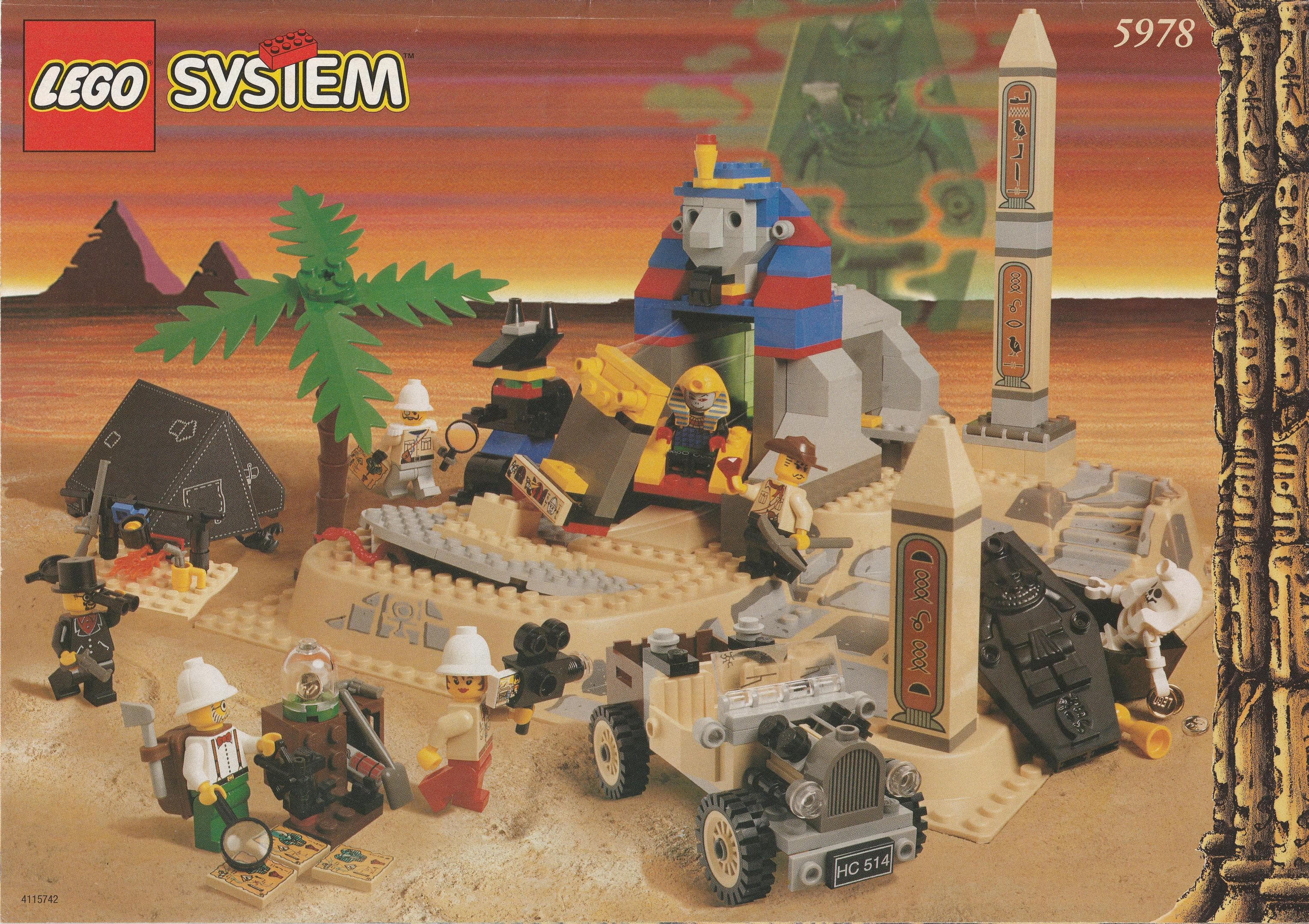 LEGO sættet Sphinx Secret Surprise