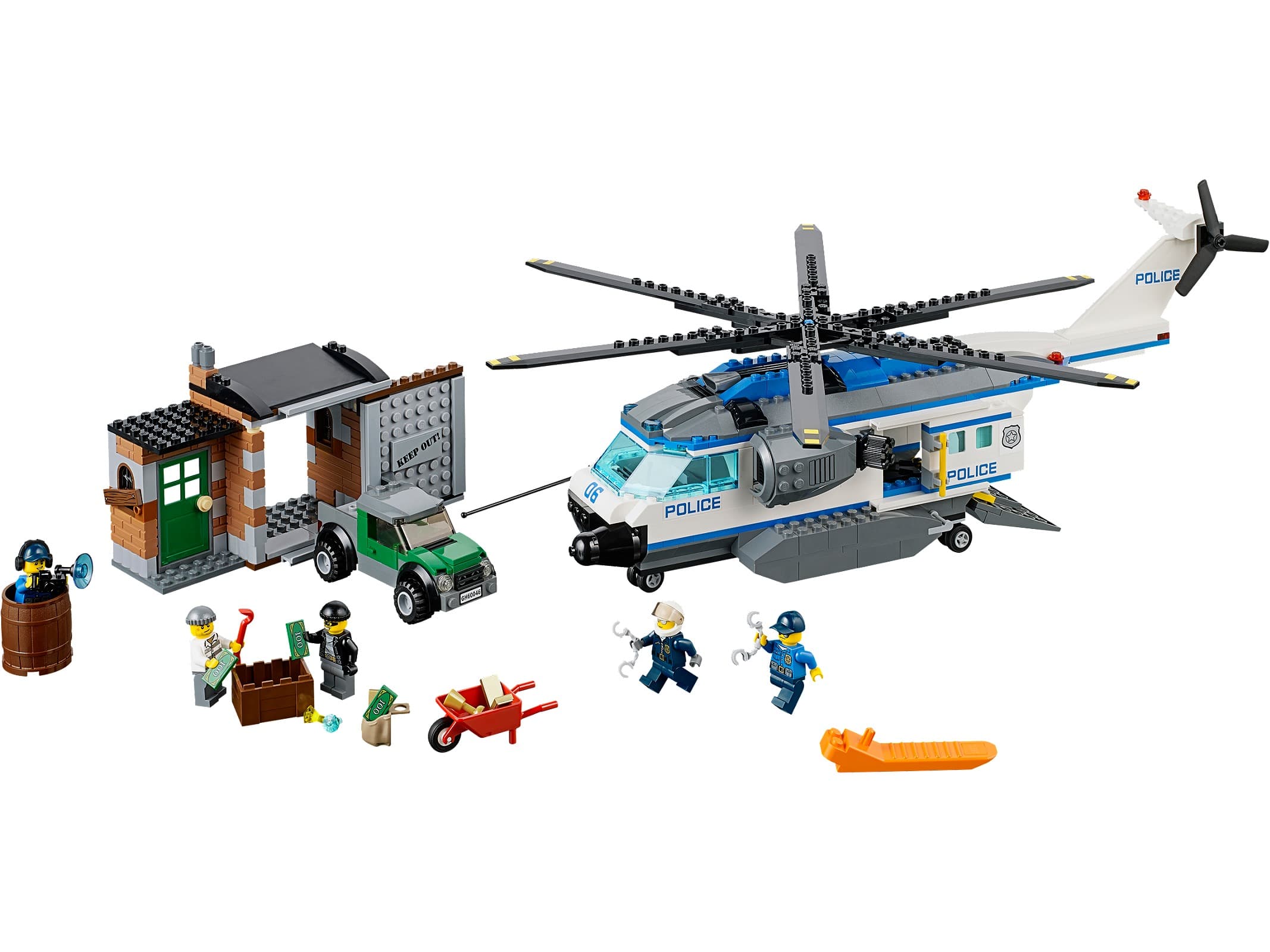 LEGO sættet Helicopter Surveillance