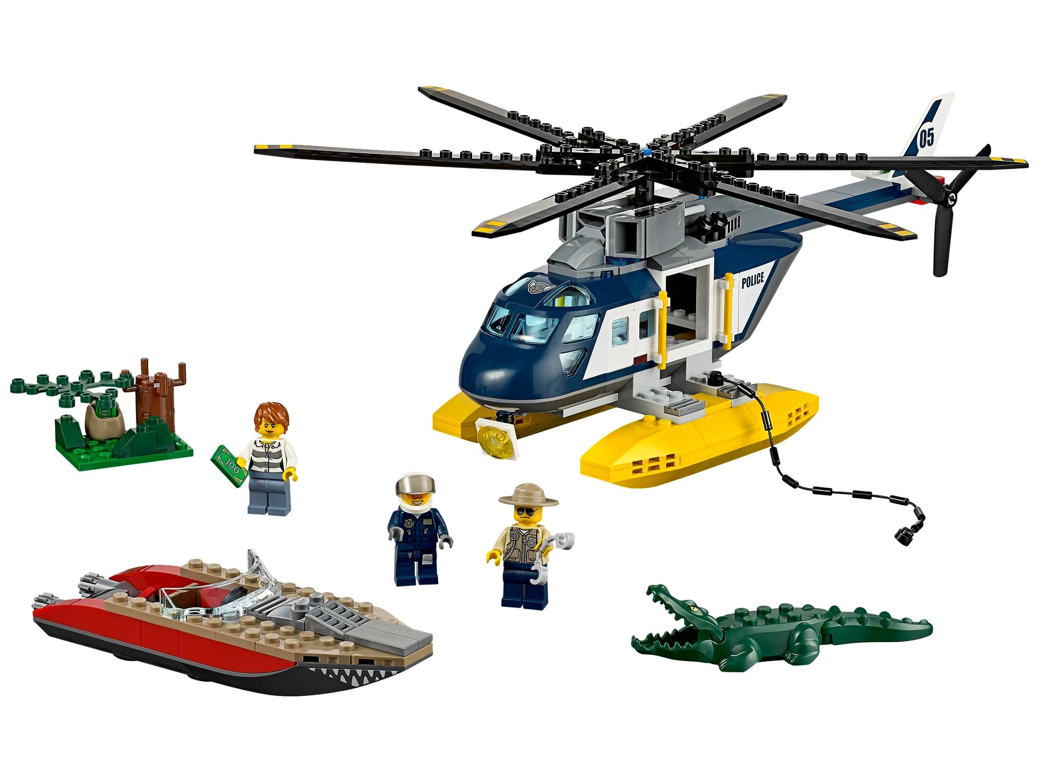 LEGO sættet Helicopter Pursuit