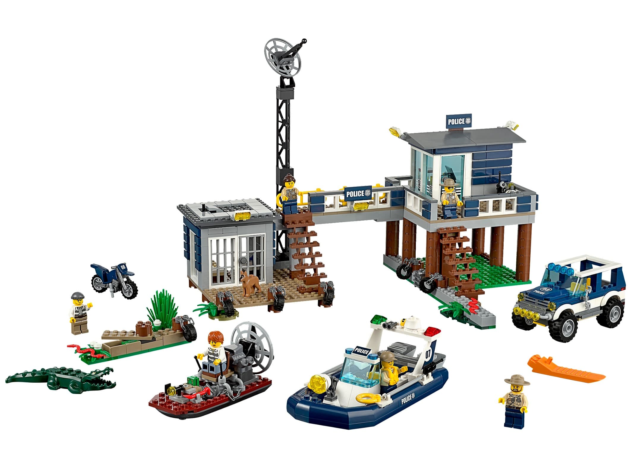LEGO sættet Swamp Police Station