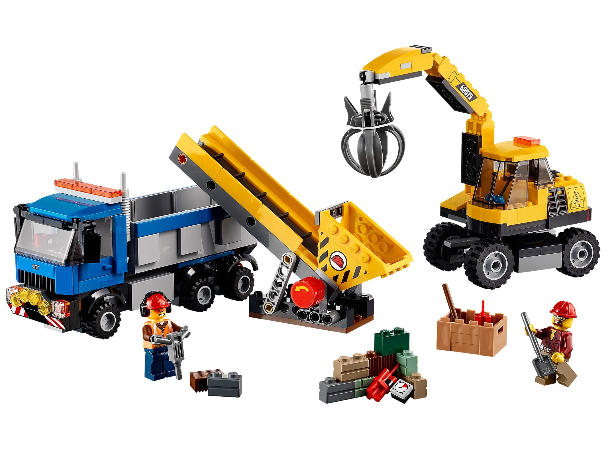 LEGO sættet Excavator and Truck