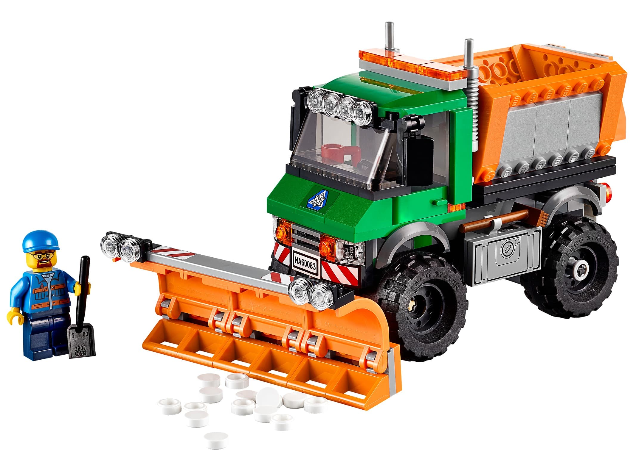 LEGO sættet Snowplow Truck
