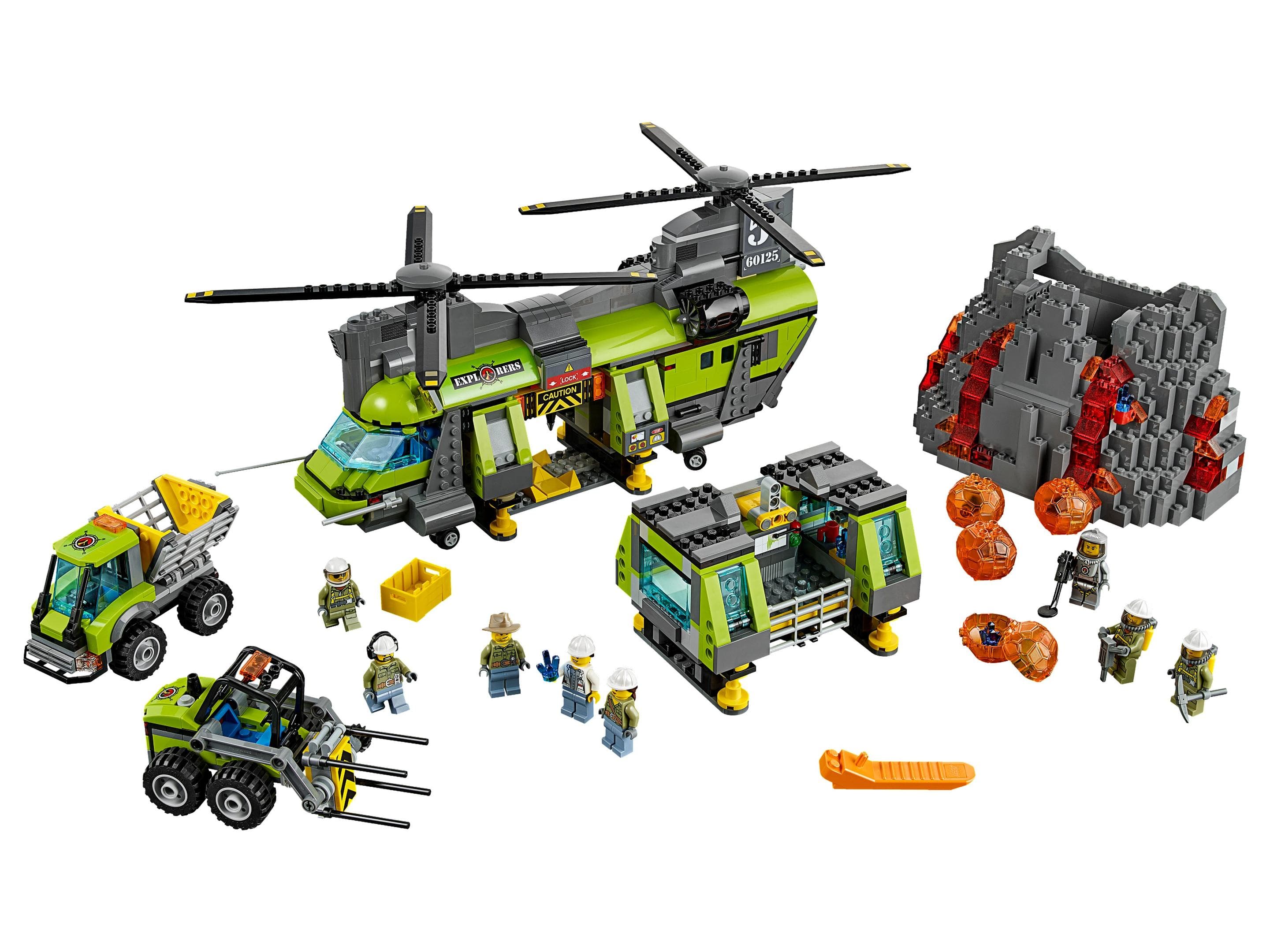 LEGO sættet Volcano Heavy-Lift Helicopter