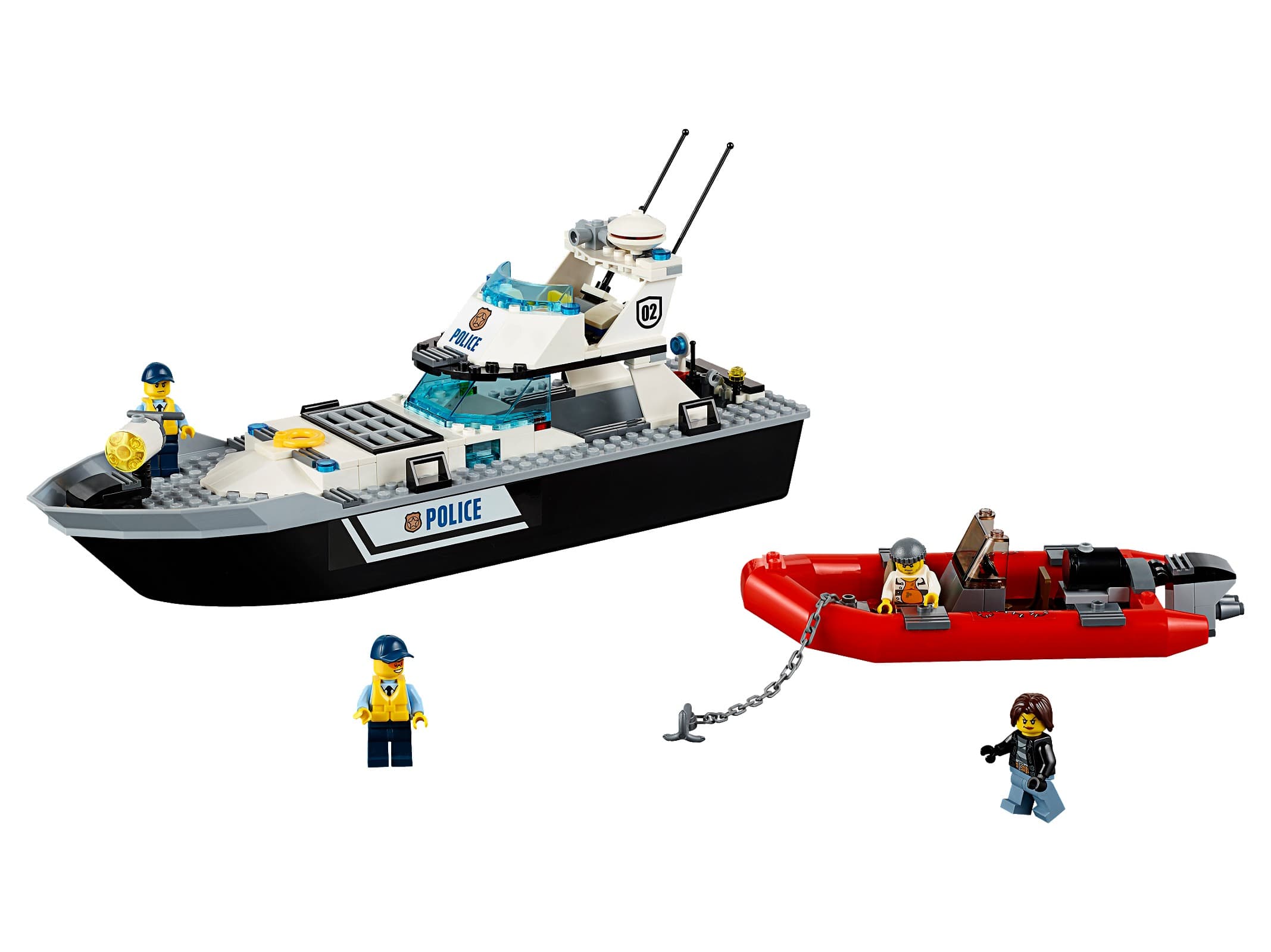 LEGO sættet Police Patrol Boat