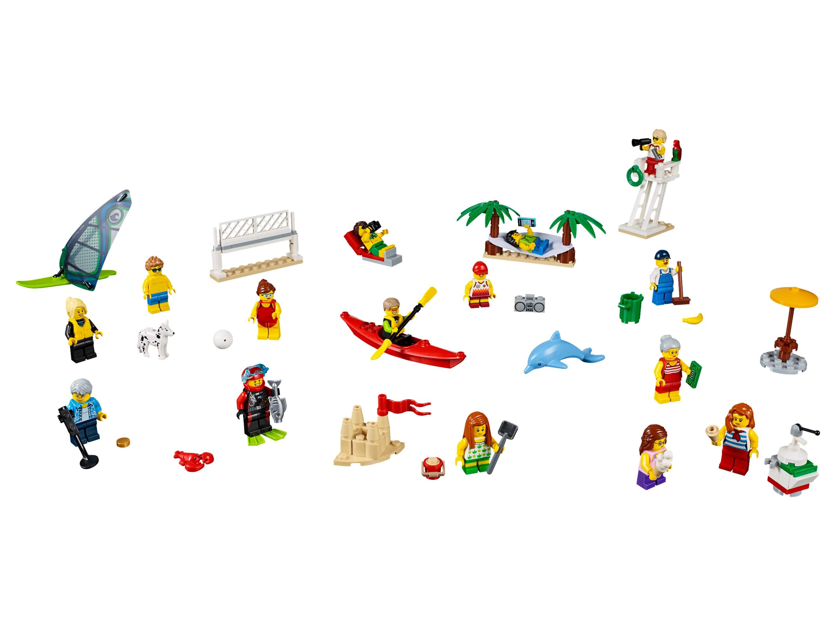 LEGO sættet People Pack - Fun At The Beach