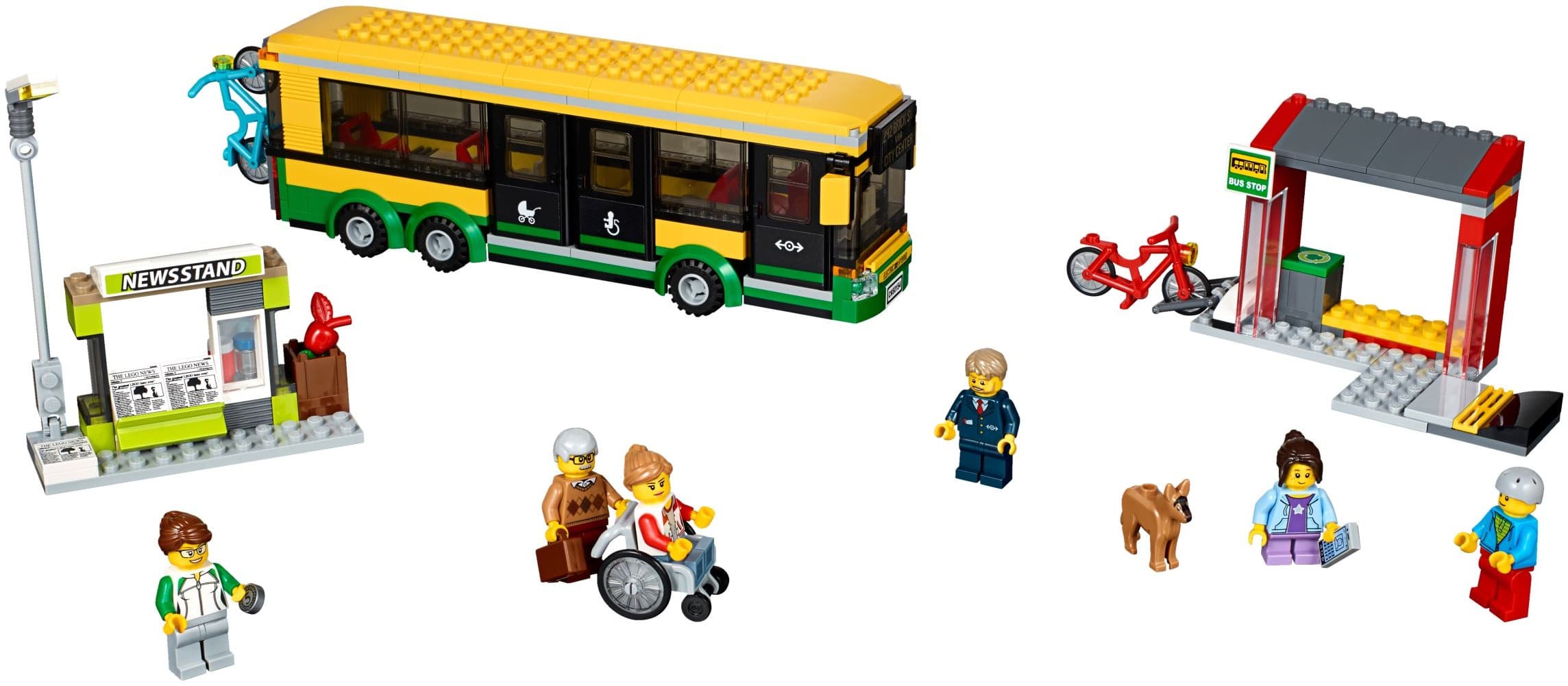 LEGO sættet Bus Station