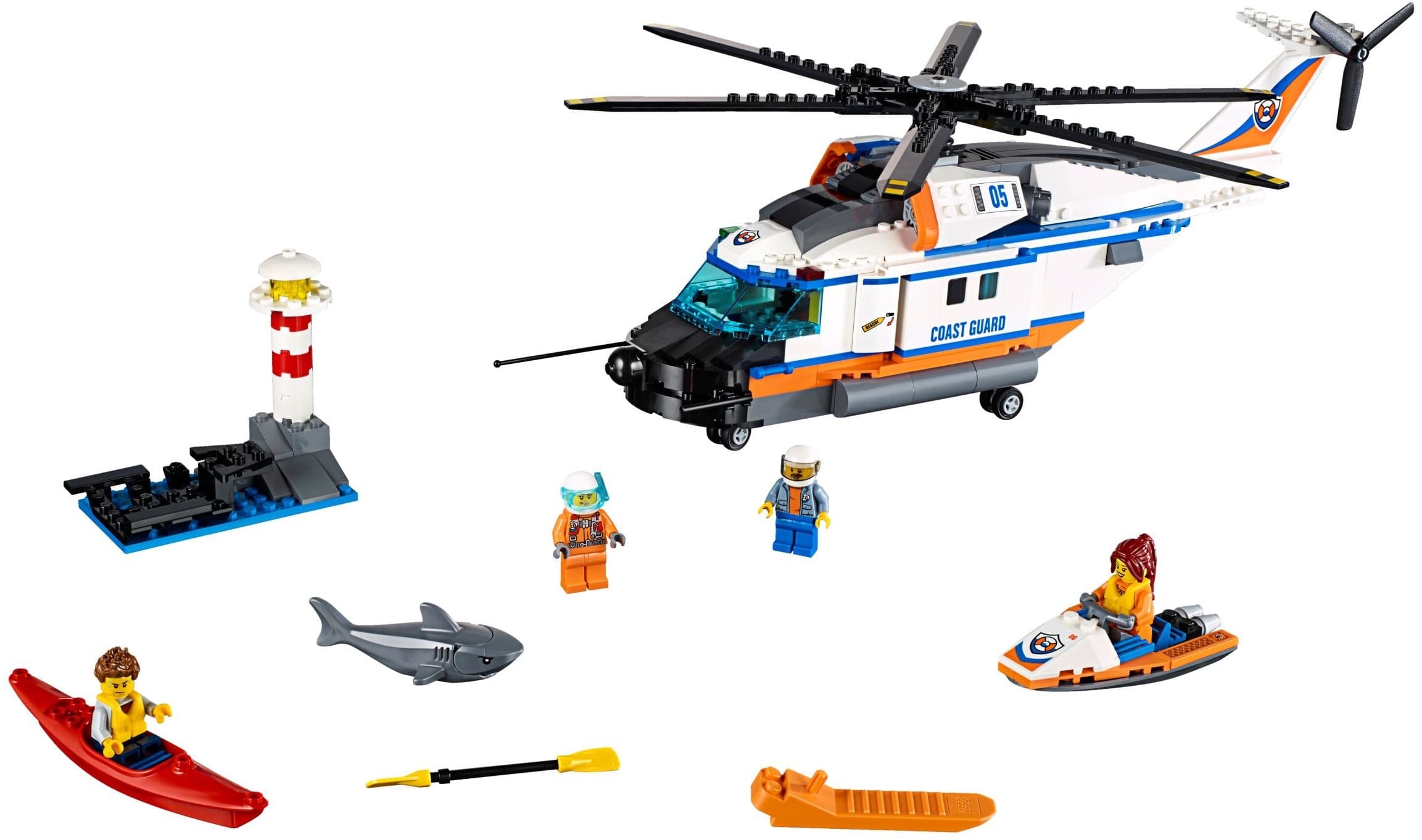 LEGO sættet Heavy-Duty Rescue Helicopter