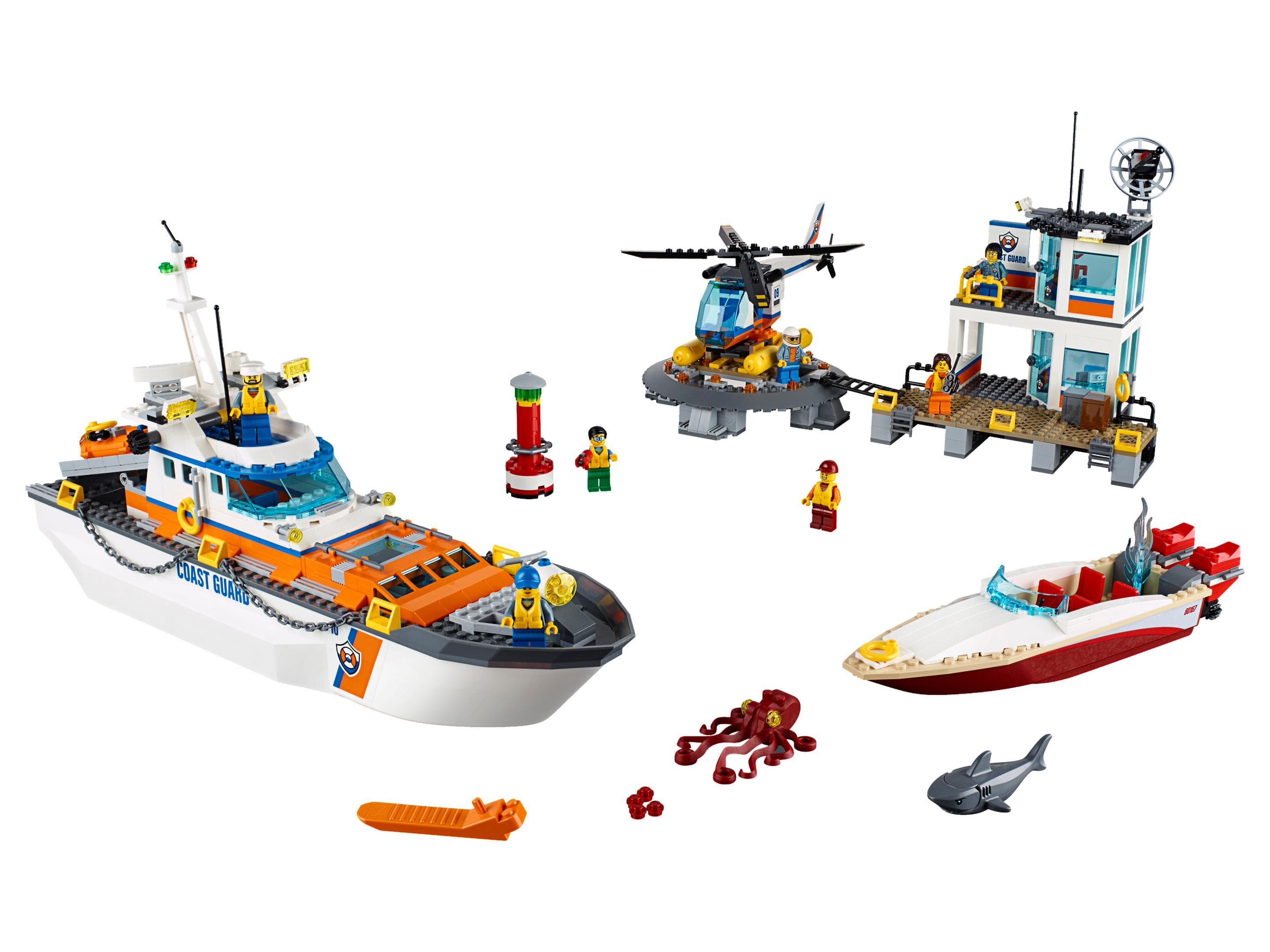 LEGO sættet Coast Guard Head Quarters