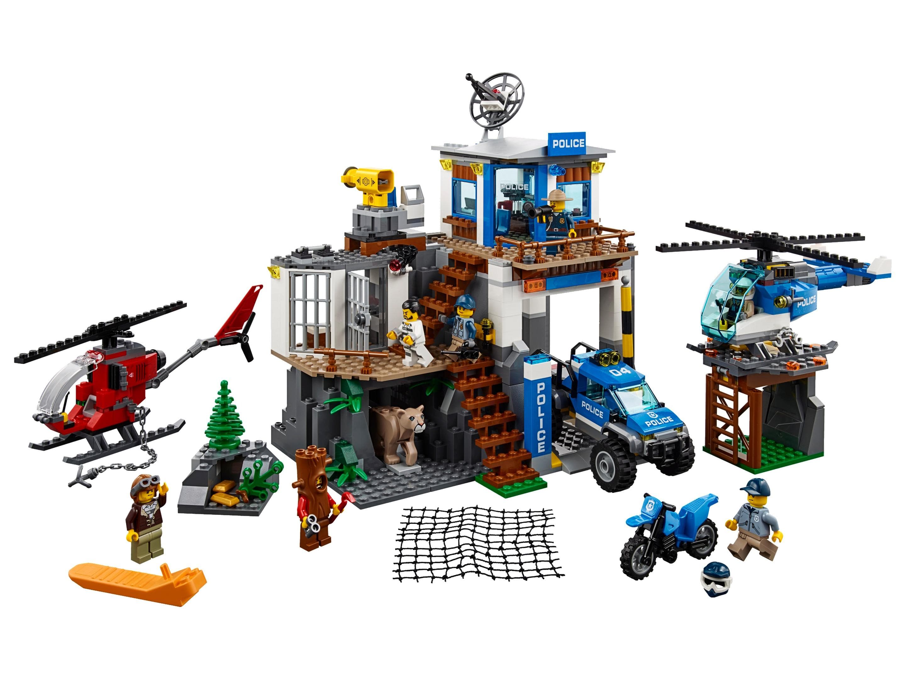 LEGO sættet Mountain Police Headquarters