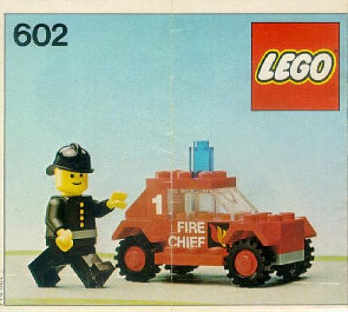 LEGO sættet Fire Chief's Car