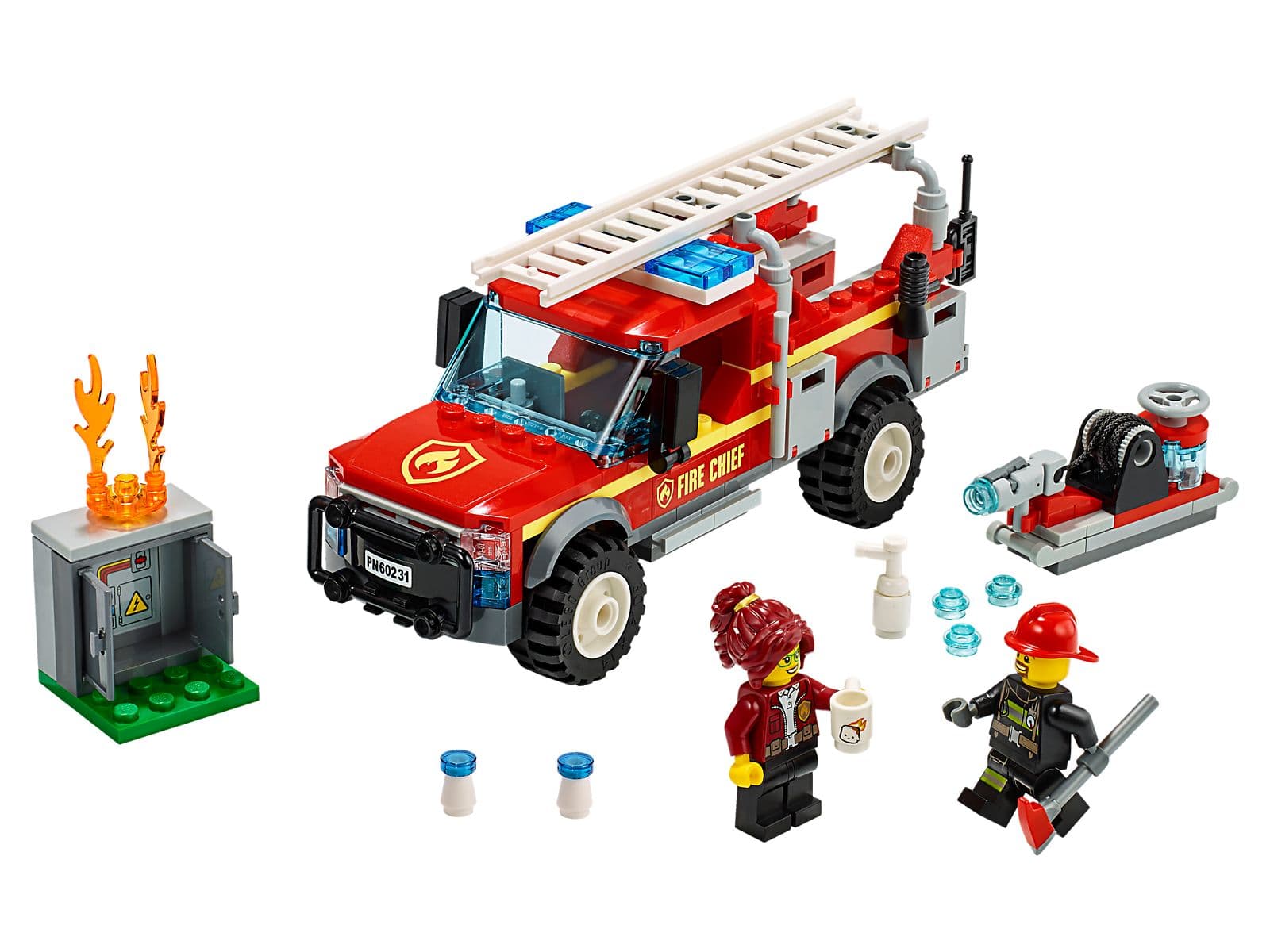 LEGO sættet Fire Chief Response Truck